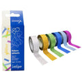 Lot 6 rouleaux ruban adhésif pailletés - Loolipo