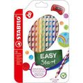Etui 12 crayons de couleur EASYcolors + 1 taille-crayon - Stabilo