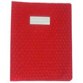 Protège-cahier Plastique 17x22 Cm 12/100e - Rouge