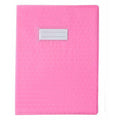 Protège-cahier Plastique 17x22 Cm 12/100e - Rose