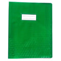 Protège-cahier Plastique 17x22 Cm 12/100e - Vert Foncé