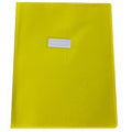 Protège-cahier A4 Plastique - Jaune