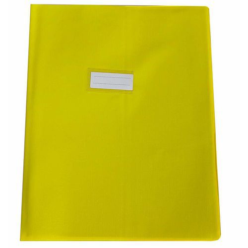 Protège-cahier A4 Plastique - Jaune