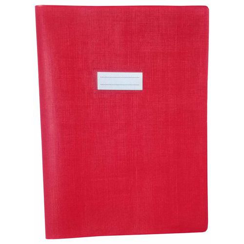 Protège-cahier A4 Plastique - Rouge