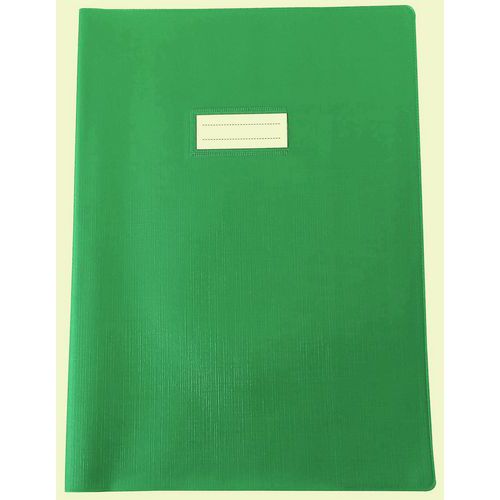 Protège-cahier A4 plastique - Vert