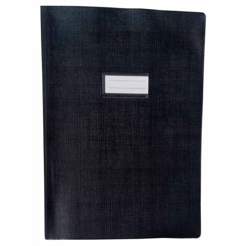 Protège-cahier A4 Plastique - Noir
