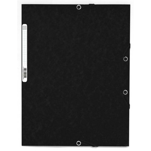 Chemise À Élastique À Rabats A4 Noir