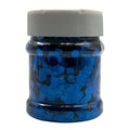 Paillettes Nid D'abeille 100g Bleu En Pot Plastique