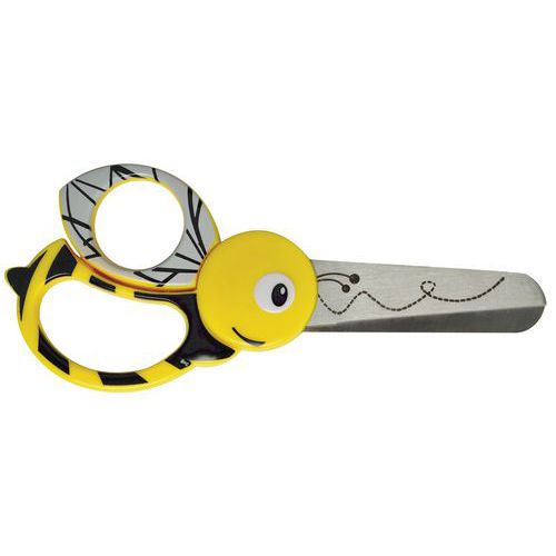 Ciseaux Enfants Abeille 13 Cm Ambidextres Fiskars