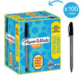 Stylo Bille Per Mate Inkjoy100 Cap Noir Format Éco 80+20