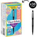 Lot de 36 Stylo feutre Flair original - Format économique 30+6 - Papermate