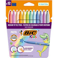 Pochette 12 feutres pastel pointe 2,8 mm - Bic Kids