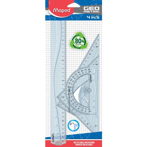Kit de traçage geometric 80% recyclé - Maped