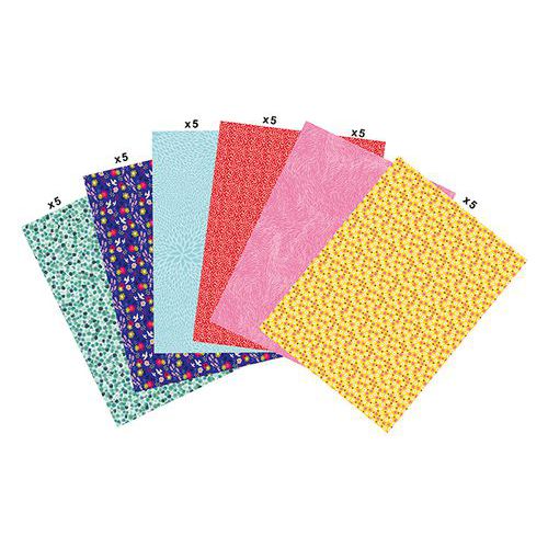 Pochette 30 Feuilles 30x40 Cm Acidulées