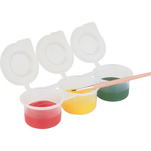 Pots De Mélange X3 75ml Avec Couvercle