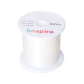 Bobine de 100m fil élastique transparent 0.6 mm - Innspiro