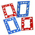 Assortiment De 4 Pochoirs Cadres
