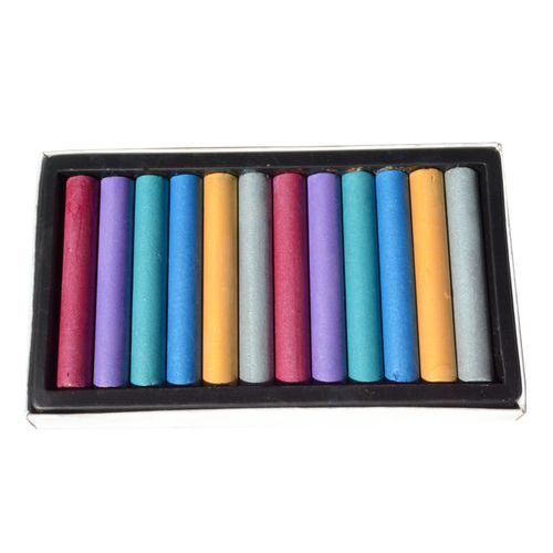 Boîte De 12 Pastels À L’huile Couleurs Nacrées Pichon