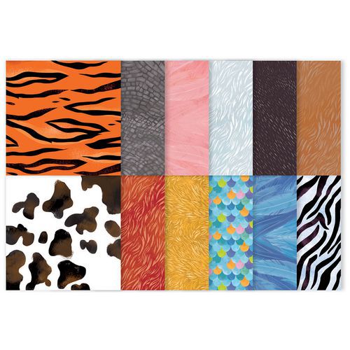 Bloc 72 Feuilles Papier Origami 15x15 Recto-verso