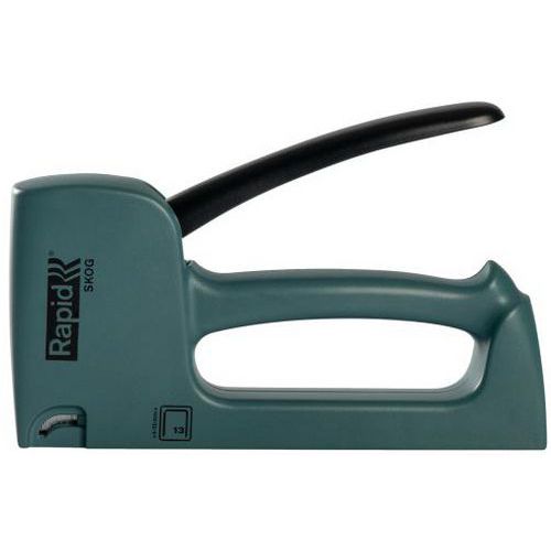 Agrafeuse manuelle R13 - Vert - Rapid