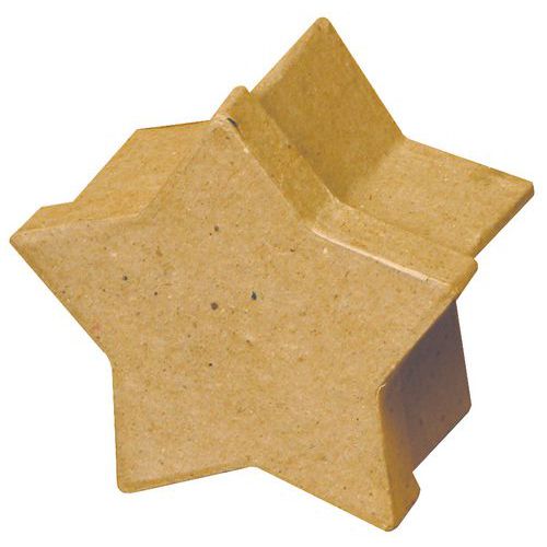 Boite carton étoile 80x50 mm