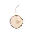 Rondelle de bois naturel diam. 75 à 110 mm