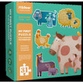 Puzzle animaux de la ferme et leurs petits - Asatoys