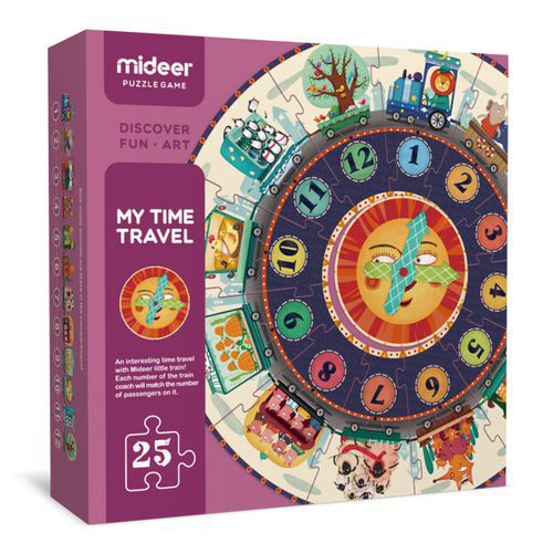 Coffret Puzzle Horloge