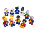 Lot de 10 personnages ethnies tolo