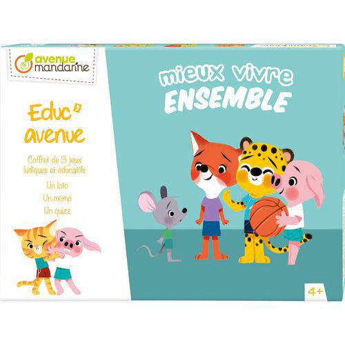 Coffret mieux vivre ensemble - Avenue Mandarine