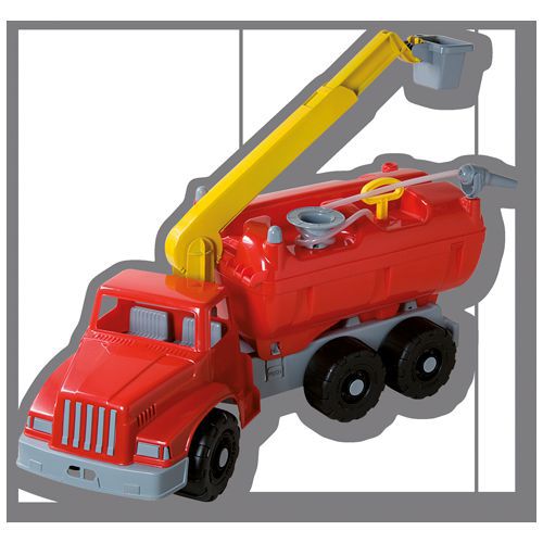 Camion de pompier avec nacelle