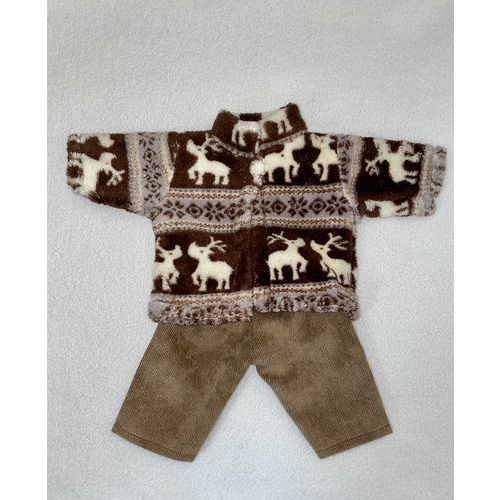 Tenue d'hiver garçon pour bébé 30 cm - Les pluminis