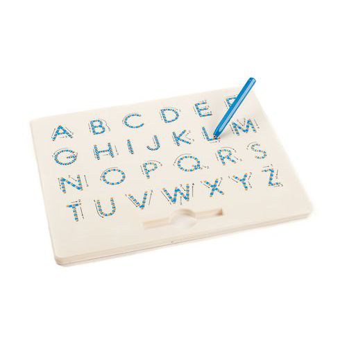 Tableau magnétique lettres majuscules