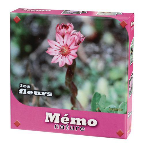 Mémo nature fleurs - Jeux FK