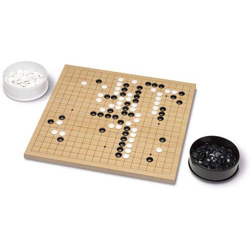 Jeu de go en bois