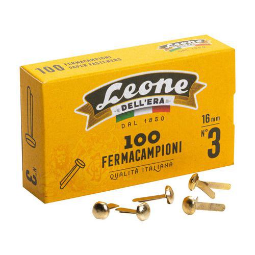 Boite De 100 Attaches Parisiennes N°3 16 Mm