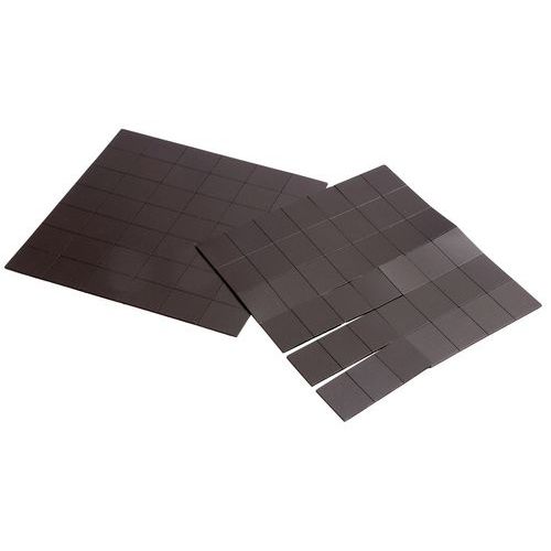 Lot de 168 Pochette 168 aimants adhésifs 20 x 25 mm