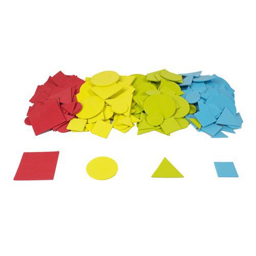 Sachet 200 Formes Géométriques En Mousse
