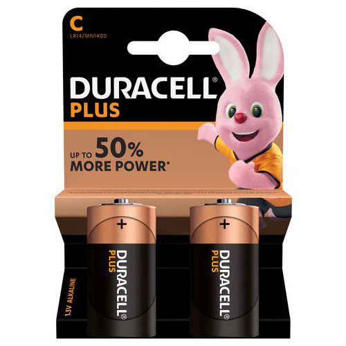 Pile bâton LR14 - Duracell plus