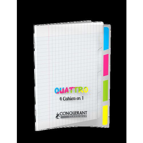 Cahier Index 4 En 1 17x22 90g