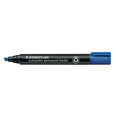 Marqueur pointe biseaute bleu Staedtler