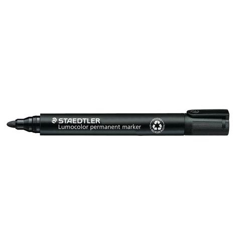 Marqueur pointe ogive noir Staedtler