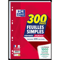 Feuillet mobile 200 pages seyes 90g A4 + 100 pages gratuites - Oxford
