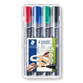 Etui 4 Marqueurs Permanents Pointe Ogive