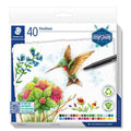 Etui carton 40 feutres triplus® fineliner 334 assortis - Staedtler