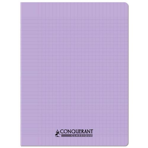Cahier polypro 90g 48p seyes 24x32 cm lilas