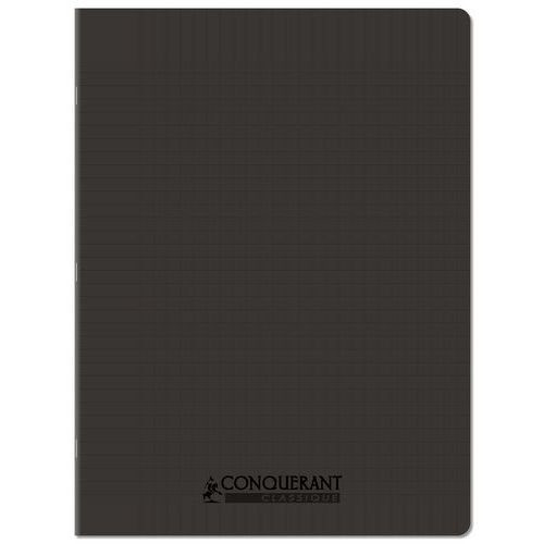 Cahier Polypro 90g 48p Seyes 24x32 Cm Noir