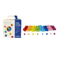 Boite 500 Perles Alphabet Cubiques Bois 1 Cm