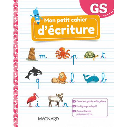 Mon Petit Cahier D'écriture Gs Édition 2021