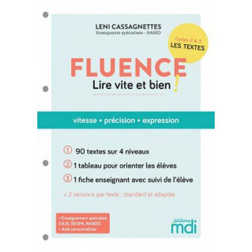 Fluence Cycles 2/3 Banque De Textes Édition 2021